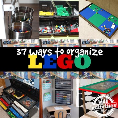 37 LEGO Storage & Organization Ideas • Kids Activities Blog.